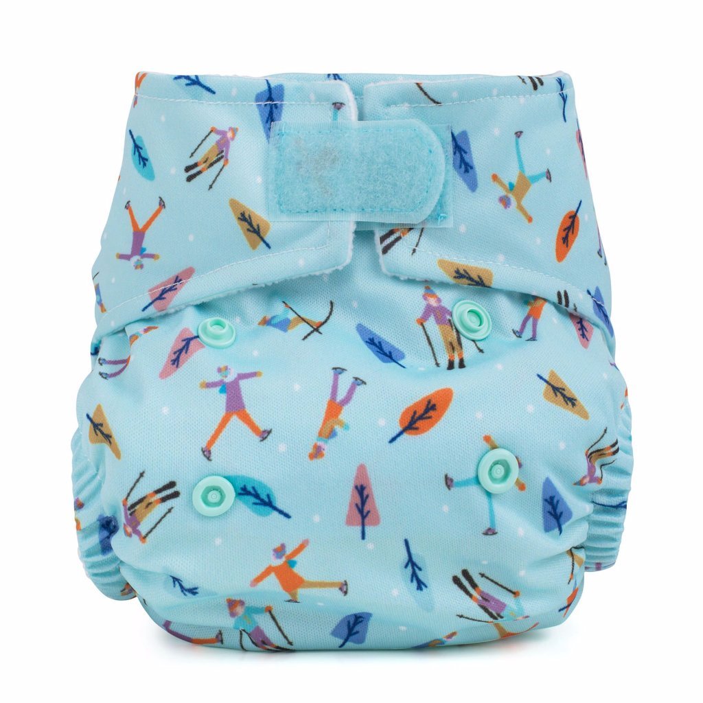 Baba+Boo Alpine Fun Newborn Reusable Nappy
