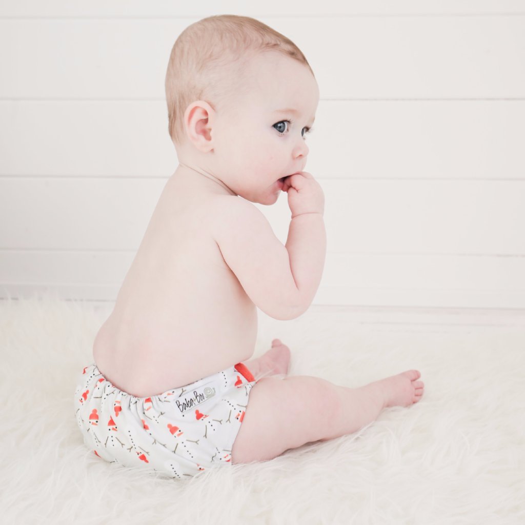 Baba+Boo Snowman Reusable Nappy 