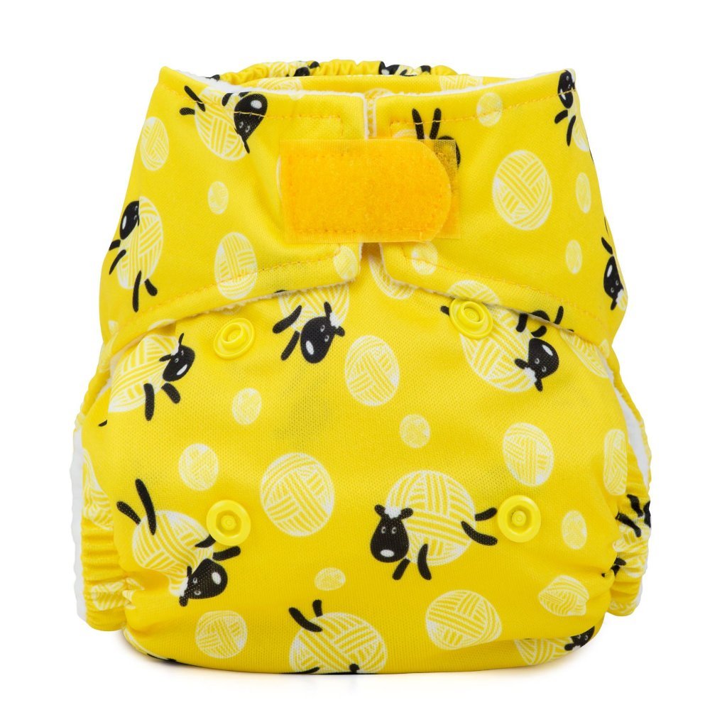 Baa-ba Sheep newborn reusable nappy