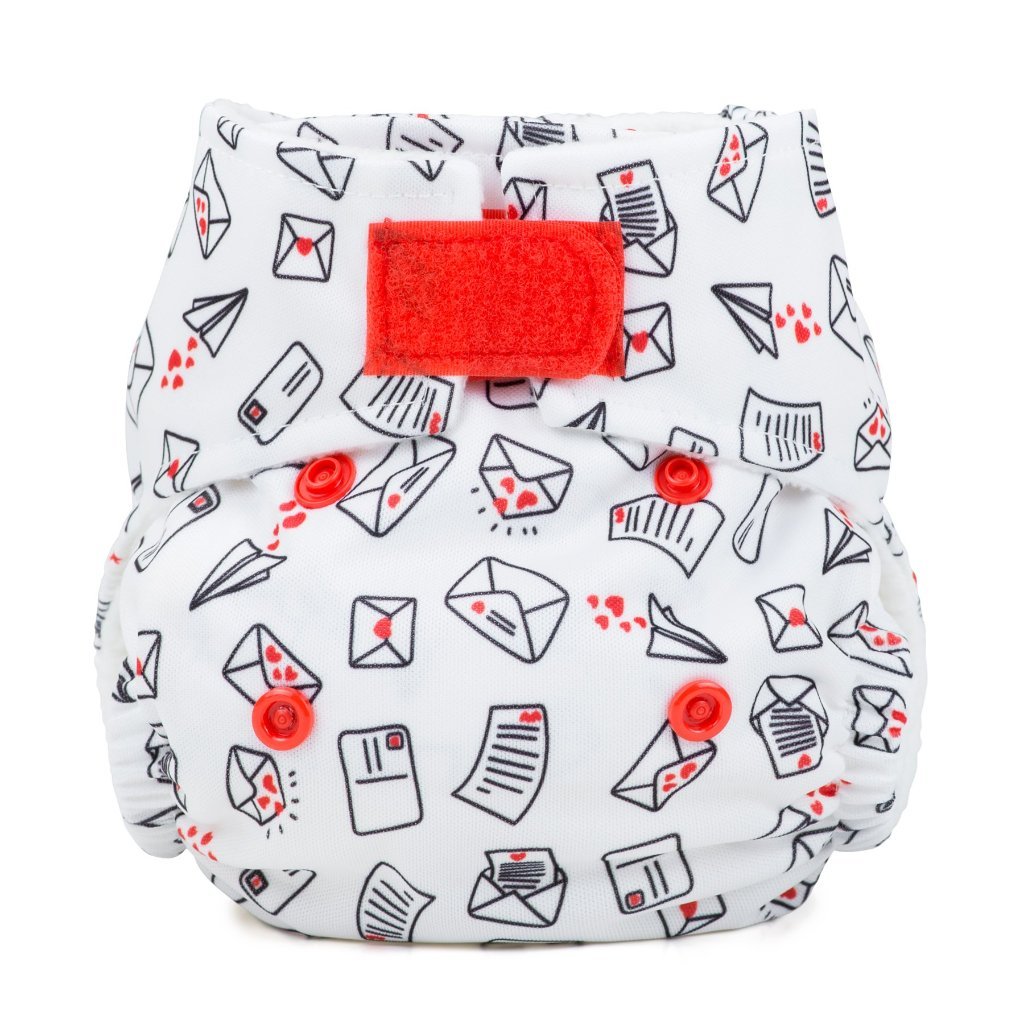 Love letters newborn reusable nappy