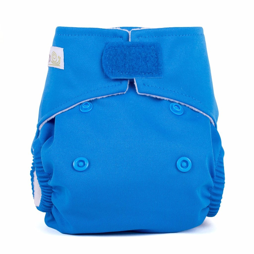 Blue newborn reusable nappy