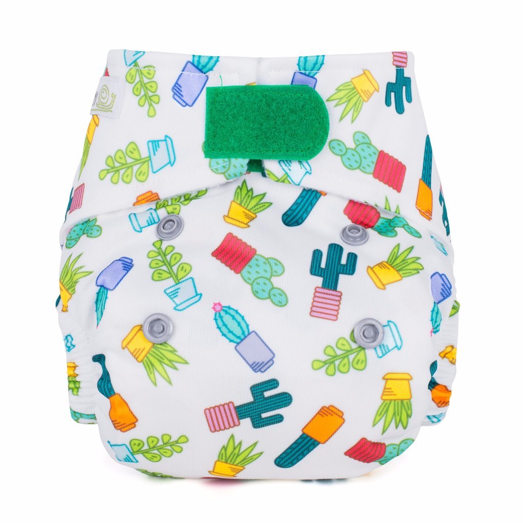 Baba+Boo Succulents Newborn Reusable Nappy