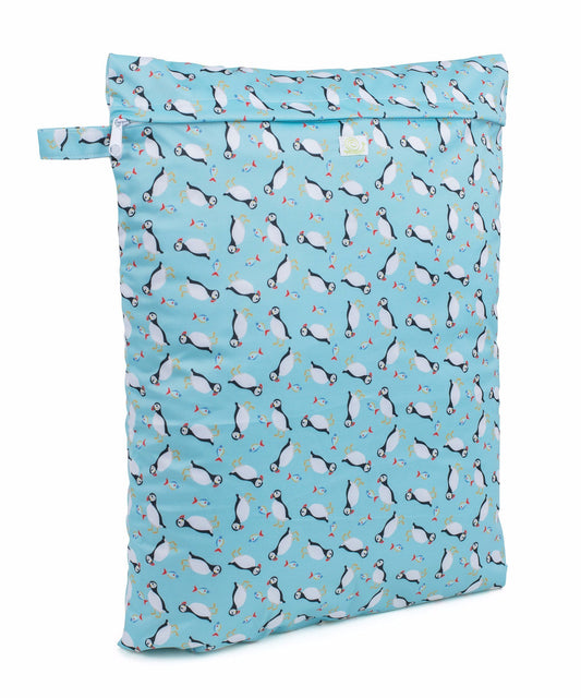 Baba+Boo Puffins Large Nappy Storage Bag
