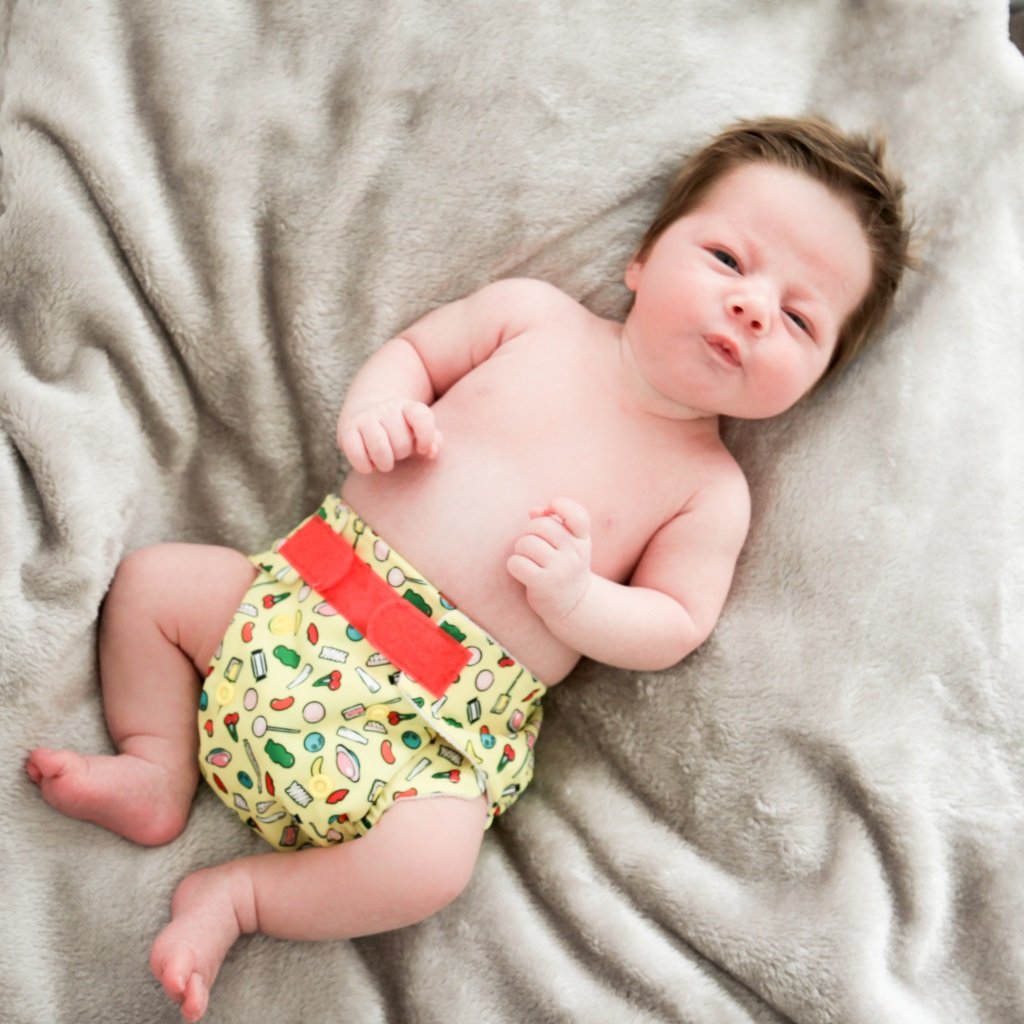 Bundle of 10 Newborn Cloth Nappies
