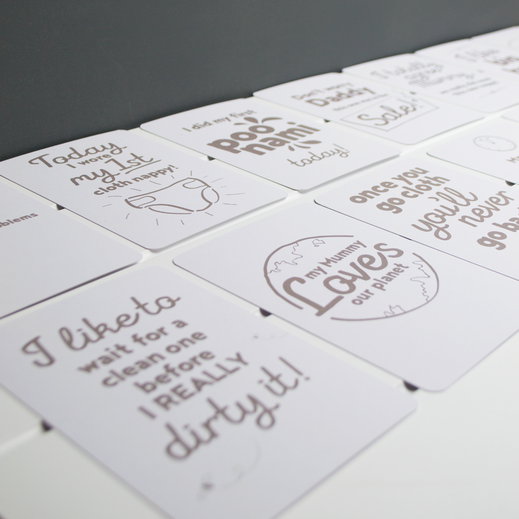 Cloth Nappy Memory Cards